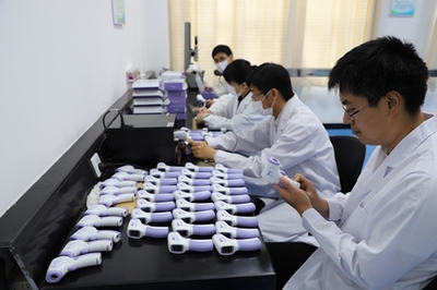 精準護航校園復課 邯鄲市市場監管局高效校準1673臺紅外測溫儀